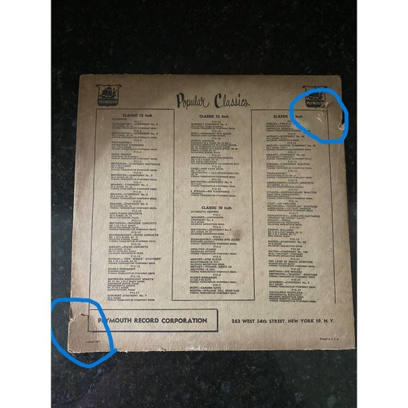 Carmen Operatic Highlights, Vintage 10" 33 1/3 RPM Records - Picture 7 of 9